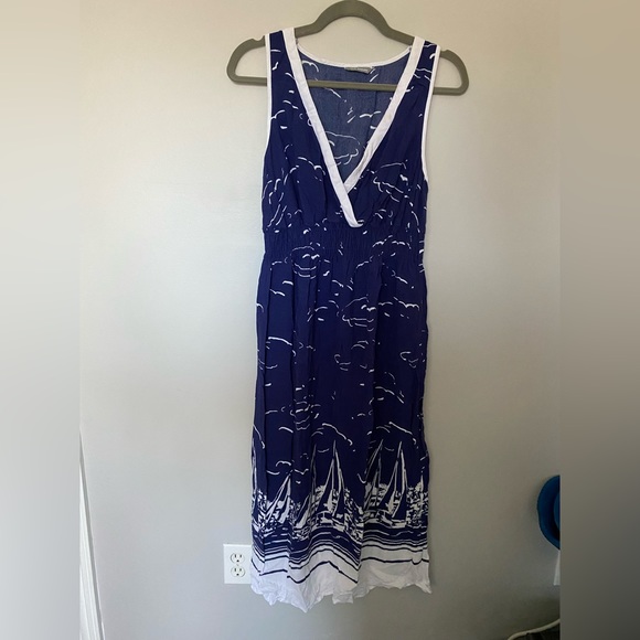 M&S midi seaside dress - Picture 3 of 6